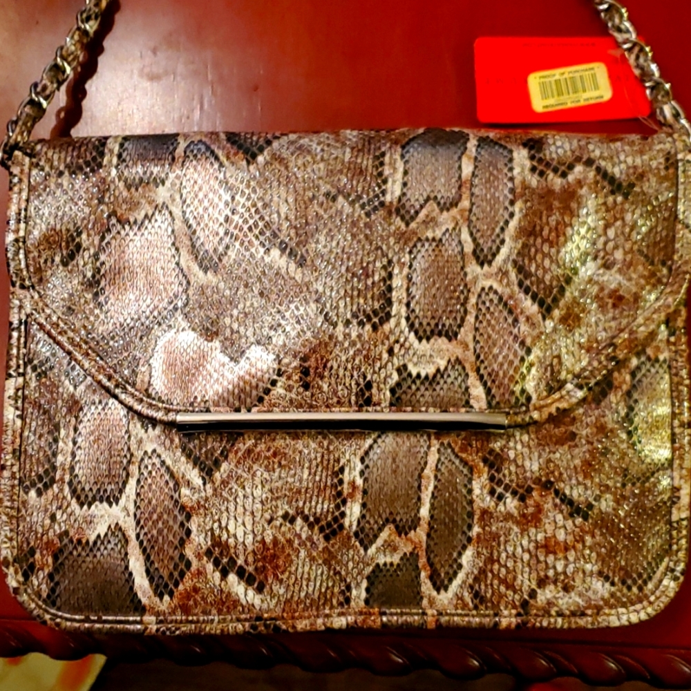 Ivanka Trump Snakeskin Purse